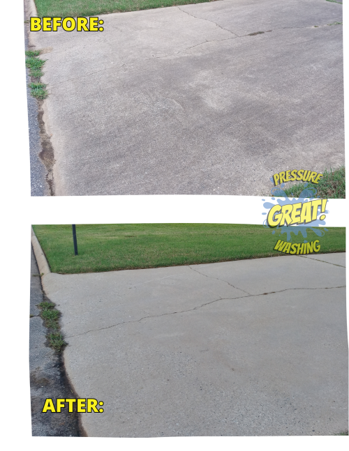 Another GREAT! Driveway Washing in Greer, South Carolina Thumbnail